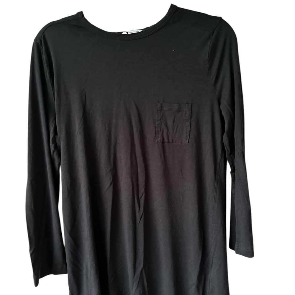 T by Alexander Wang Women's Black Long Sleeve Shirt - Picture 4 of 15